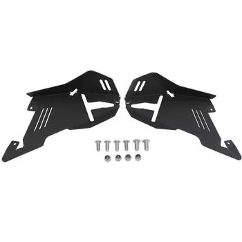1 пара алюминиевых передних брызговиков для левой и правой стороны, совместимых с Can Am Ryker 600 чёрный