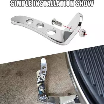 1 пара алюминиевых подставок для мотоцикла, комплект расширения, подходящий для моделей Harley Touring 1991-2021 гг.