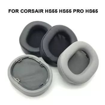 1 пара амбушюр для гарнитуры, поролоновая губка, наушники для CORSAIR HS55 HS55 PRO HS65