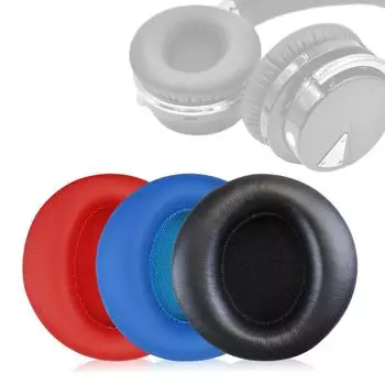 1 пара амбушюров для наушников COWIN E7 O, амбушюры из кожи, амбушюры, амбушюры, амбушюры с шумоизоляцией синий