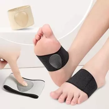 1 пара арочной опоры, влагоотводящая, амортизирующая, удобная, уютная, для снятия усталости ног, компрессионная для мужчин и женщин S