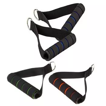 1 пара эспандеров, сменная ручка из пеноматериала, ручка для натяжения веревки, насадка для тяжелых упражнений, ручки, простота в использовании