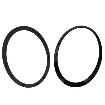 1 ПАРА АВТОМОБИЛЬНЫХ ФАРОВЫХ КОЛЬЦ, ЛЕВАЯ И ПРАВАЯ, РАМКА ФАРЫ, ЧЕРНАЯ, для MINI F57 Convertible, для Cooper S, для Cooper 2015 - 2024 CHINA