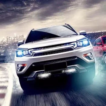 1 пара автомобильных дневных ходовых огней без внешнего источника питания, автомобильные светодиодные фонари с ветровой энергией с автомобилем разноцветный