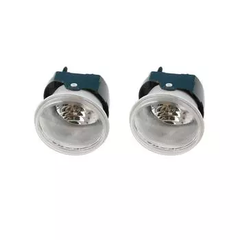 1 пара автомобильных левых и правых противотуманных фар для Chrysler 300 300C 2005-2010 Jeep красный