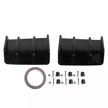 1 пара автомобильных спойлеров для заднего бампера, спойлеров, спортивных, противоударных, глянцевых, черных, для BRZ ZD8