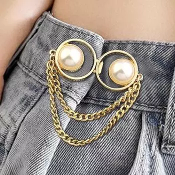 1 пара аксессуаров для одежды фиксированные кнопки пряжка для талии сплав утягивающие кнопки булавки