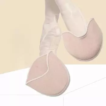 1 пара балетных носков, дышащая трикотажная стелька для балетной обуви, эластичная защита для передней части стопы