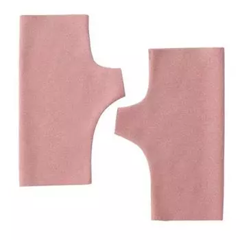 1 пара бархатных перчаток без пальцев для женщин, зимние шерстяные однотонные перчатки для запястья, согревающие женские короткие эластичные варежки с половиной пальцев розовый