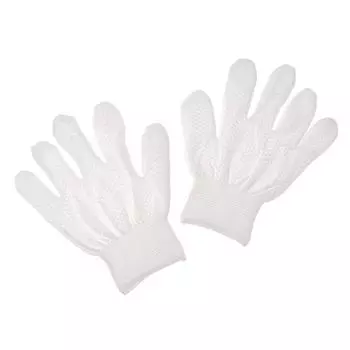 1 пара белых антистатических защитных рабочих перчаток, нейлоновые рабочие перчатки, пылезащитные нескользящие перчатки для ремонта и установки электроники