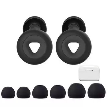 1 пара берушей Беруши, которые только предотвращают храп Беруши для сна Полностью звуконепроницаемые средства защиты органов слуха Самолет Исследование Блокатор храпа Путешествие