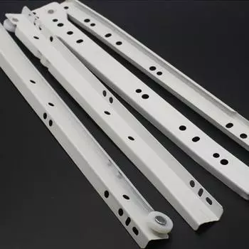 1 пара бесшумных направляющих для одежды из двух секций, направляющие для компьютерного стола, направляющие для клавиатуры и двух шкафов