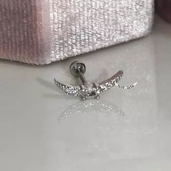 1 пара блестящих циркониевых сережек-гвоздиков в форме полумесяца и дуги для ушей, гвоздиков, спиральных сережек для женщин, геометрические изящные ювелирные украшения, минималистичные аксессуары