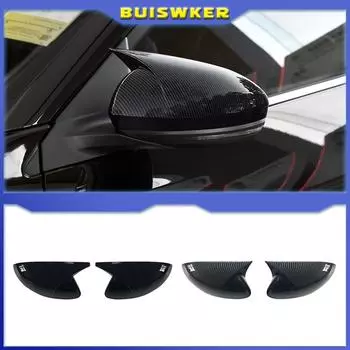 1 пара боковых зеркальных крышек, дополнительный корпус, стиль рожка, подходит для Nissan Sentra/Sylphy 2020 2025 боковых зеркальных крышек