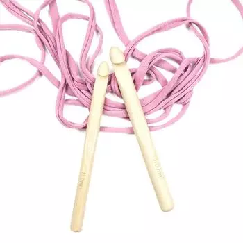 1 пара больших деревянных крючков для вязания 11 мм 13 мм ткацкие спицы деревянные крючки для вязания