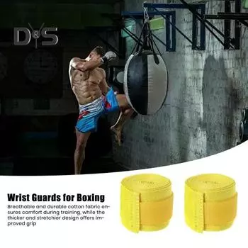 1 пара боксерских бинтов, внутренние перчатки, 3 метра, дышащие эластичные бинты, эластичные бинты для тайского бокса, смешанных боевых искусств, кикбоксинга, каратэ 3M чёрный