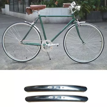 1 пара брызговиков для шоссейного велосипеда 700c 27 велосипедные передние и задние крылья серебристые