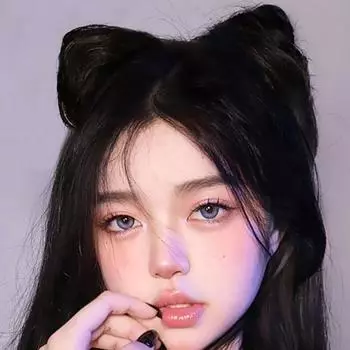 1 пара, булочка с кошачьими ушками, мини-зажим для когтей, легко носить, регулируемая толщина, мягкий стильный реалистичный парик для объема и полноты головы светло-коричневого