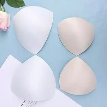 1 пара бюстгальтеров из губки, увеличитель груди, съемный бюстгальтер с набивкой, вставки, чашки