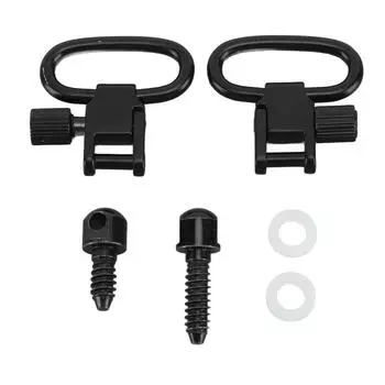 1 пара быстросъемных вешалок для ремня с вращающейся застежкой-молнией и металлической пряжкой на спине