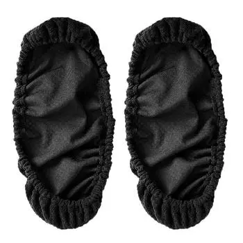 1 пара чехлов на подлокотник для офисного стула, накладки (длина 25 33 см), аксессуары для дома и комнаты, черный цвет чёрный