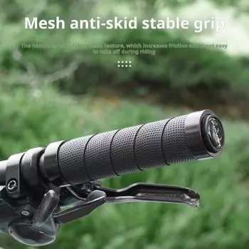 1 пара чехлов на руль велосипеда, нескользящие, из искусственной кожи, амортизирующие, для горного велосипеда, шоссейные, для горного велосипеда, аксессуары для велосипеда чёрный