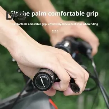 1 пара чехлов на руль велосипеда, нескользящие, из искусственной кожи, амортизирующие, для горного велосипеда, шоссейные, для горного велосипеда, аксессуары для велосипеда чёрный