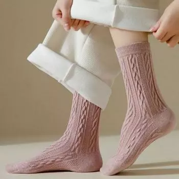 1 пара черно-белых женских носков, осенне-зимние средние носки-трубочки, корейские японские полиэстеровые носки для студентов белый