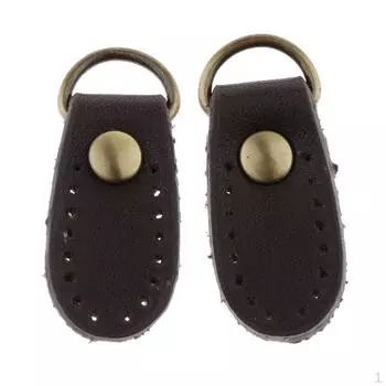 1 пара черных, бежевых пришивных кожаных сумок с пряжками и пряжками для сумок кофейный