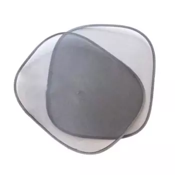 1 пара черных боковых задних сеток для автомобиля, солнцезащитный козырек, козырек, экран