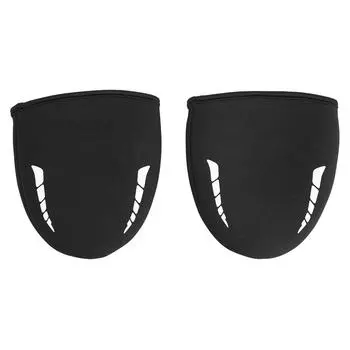 1 пара черных чехлов для велосипедной обуви B Soul, водонепроницаемые зимние бахилы для велосипедной обуви