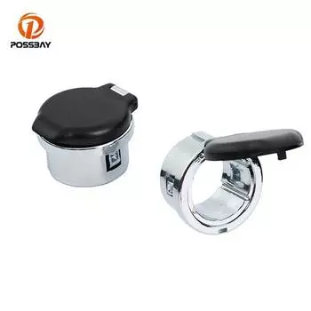 1 пара черных крышек розеток Dash 20983936 12 В для автомобиля