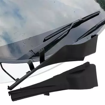 1 пара черных накладок на боковую часть переднего дворника автомобиля для MURANO 2015-2017