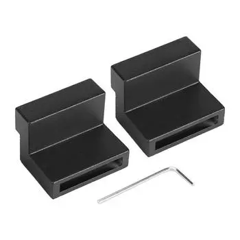 1 пара цинкового сплава дверной стопор сменная деталь для рельса раздвижной двери амбара