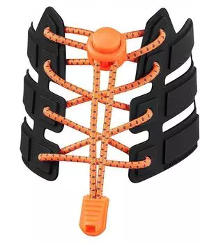 1 пара цветных круглых шнурков с точками, эластичный пластиковый замок, походные спортивные шнурки без завязок, аксессуары для обуви для взрослых и детей, резинка T2-3---Gray серый