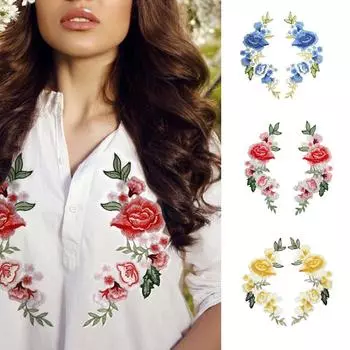 1 пара цветочных аппликаций кружева аппликация пришитые нашивки цветочный костюм нашивка для свадебного платья декор скрапбукинг