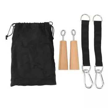 1 пара деревянных рукояток для подтягиваний, профессиональные силовые тренировки для рук, фитнес-аксессуары для дома