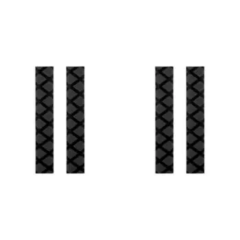 1 пара держателей для барабанных палочек, противоскользящая обертка для барабанных палочек, аксессуары для барабанов (черный)