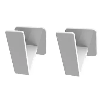 1 пара держателей для крышек кастрюль и сковородок, настенный органайзер без сверления, кухонная полка для хранения из углеродистой стали