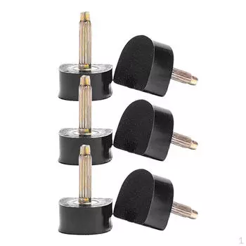 1 пара держателей для шлема, крючок, настенное крепление, стеллаж для хранения куртки, черный 10.5x12.5mm