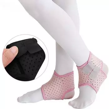1 пара детских бандажей на щиколотке на шнуровке-детская поддержка при растяжении связок стопы для молодежи, детей в спорте, защита для баскетбола, футбола S