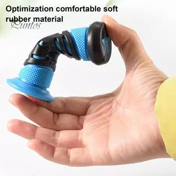 1 пара детских чехлов на руль балансировочного велосипеда, противоскользящая резиновая универсальная ручка для скутера для малышей, защитная ручка для велосипеда, аксессуары для велосипеда синий