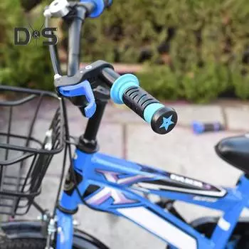 1 пара детских чехлов на руль балансировочного велосипеда, противоскользящая резиновая универсальная ручка для скутера для малышей, защитная ручка для велосипеда, аксессуары для велосипеда жёлтый