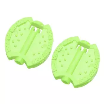 1 пара детских нескользящих педалей для трехколесного велосипеда, МТБ, детского велосипеда, запасная велосипедная педаль зелёный