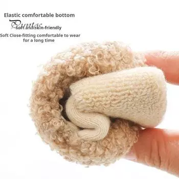 1 пара детских носков для детей от 1 до 3 лет с рисунком кукол из мультфильмов, всесезонная одежда, нескользящие носки для малышей, обувь для мальчиков и девочек, первые носки для ходьбы для младенцев L хаки