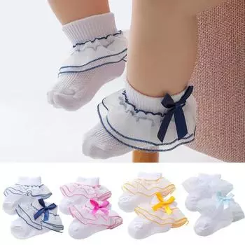 1 пара детских носков, привлекательные устойчивые к выцветанию хлопковые однотонные носки до щиколотки для малышей, домашние S красный