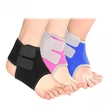 1 пара детских ремешков на щиколотке для езды на велосипеде, бега, тренажерного зала, детский спортивный бандаж на щиколотке, защита для мальчиков и девочек, спортивная защита S