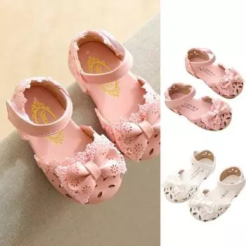 1 пара детских сандалий из искусственного меха, стильные современные детские сандалии с застежкой на ленту 25 розовый