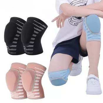 1 пара детских защитных наколенников, дышащие, гибкие, эластичные наколенники, защита для волейбола, танцев S
