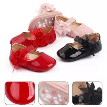 1 пара детской обуви, износостойкая, амортизирующая, многофункциональная обувь из искусственной кожи для малышей на лето 12cm розовый